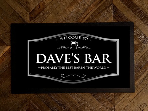 Tapis bar personnalisé - tapis,