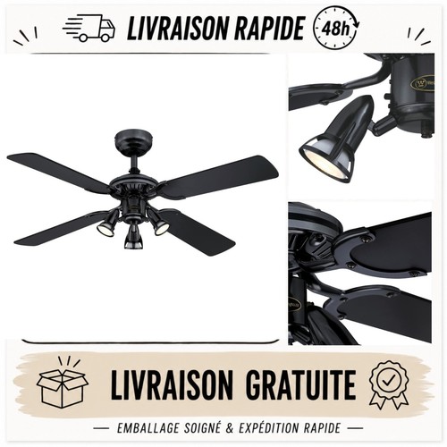 Ventilateur plafond - ventilateur, de