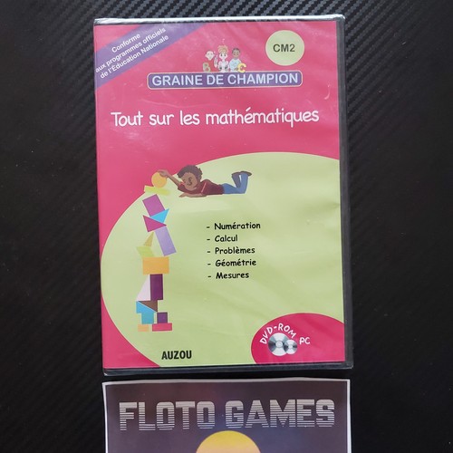 Jeu graine de champion - pc,