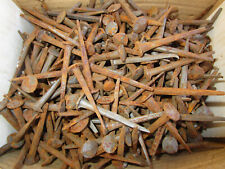 35 Clous fer longueur 5,5 cm têtes facettes tige carré bois porte placard neuf