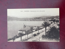 CPA CANNES BOULEVARD DE LA CROISETTE