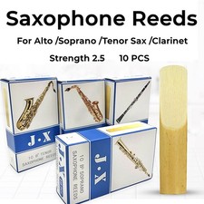 Anches saxophone roseaux 10 ×