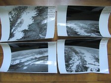 1966   4 belles PHOTOS HIMALAYA PRISE PAR GEMINI IX ALTITUDE 200 KM   24 x 18 cm