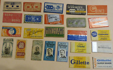 LOT DE LAMES DE RASOIRS