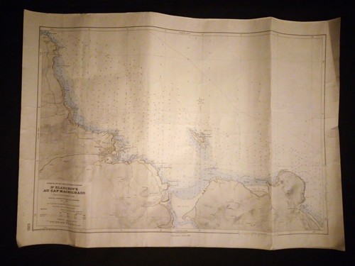Carte marine elanchove au - marine,