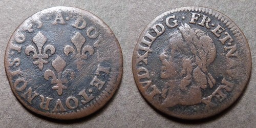 Louis xiii double tournois - xiii,
