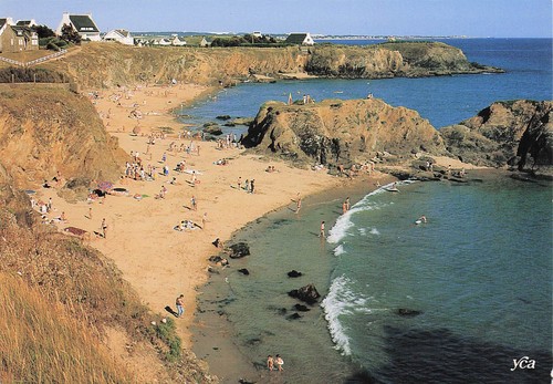 Pouldu plage et les - et,