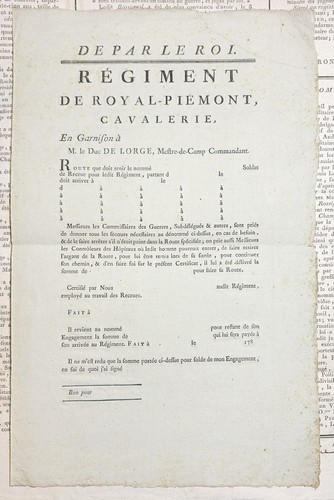 Royal piémont cavalerie route - royal-piémont,
