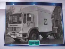 CARTE FICHE CAMION TRACTEUR