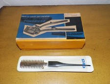 Ancienne tondeuse à cheveux  France + Rasoir Durham Duplex L. T. D Sheffield 