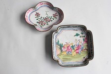 Coupelles émaux cuivre peint