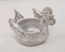 pot zoomorphe coq gres