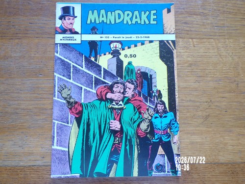 Mandrake magicien 152 - mandrake,