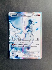 Carte Pokémon Reshiram 113/114 FA Full Art N&B De Base Noir Et Blanc NB Exc+