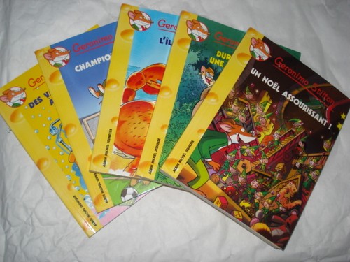 Lot livres geronimo - de, 6