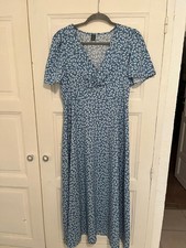robe longue bleu ciel taille L