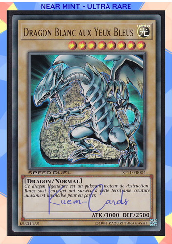 Dragon blanc aux yeux bleus - blanc,