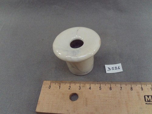 Ancien encrier porcelaine - ancien, en
