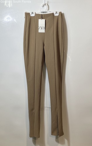 Zara womens brown elastic - womens,