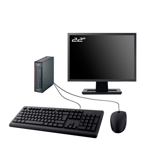Fujitsu q556 mini ecran - pc,