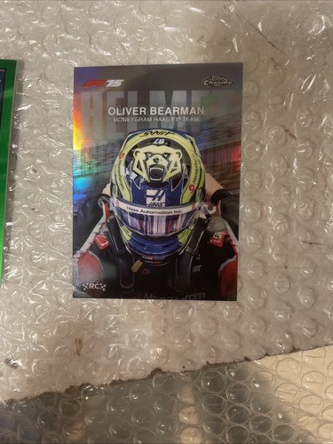2025 topps chrome oliver - f1,