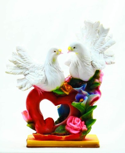 Oiseaux amour modèle résine - amour,