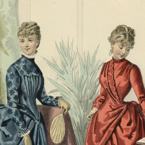 Mode illustrée robes - illustrée, haute