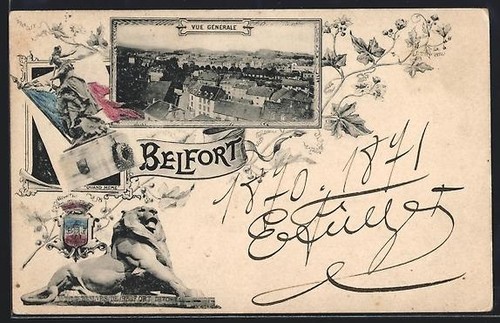 Cpa belfort vue générale - vue,