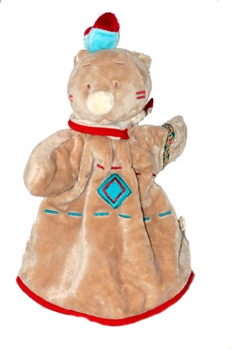 Doudou marionnette ours - doudou,