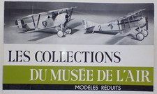 plaquette modeles reduits "collections"  MUSEE AIR