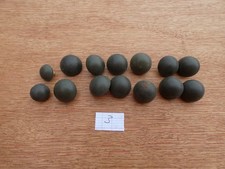 FRANCE 40 Lot boutons peint