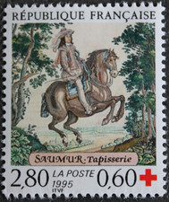 Timbre - FRANCE - Croix-Rouge - SAUMUR Tapisserie - YT2946A - Neuf ** - 1995