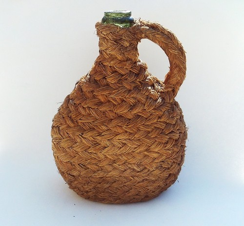 Gourde ancienne verre - gourde,