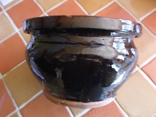 Pot chambre ancien - de, terre