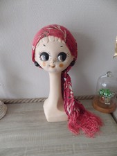ANCIENNE TETE A CHAPEAU TWIGGY