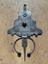 Bijou ancien Grande fibule argent massif parure de mariage Maroc Berbère