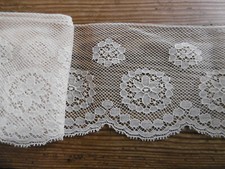 Galon fin XIX en dentelle fine