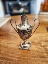 Magnifique Moutardier en argent massif du XVIIIeme