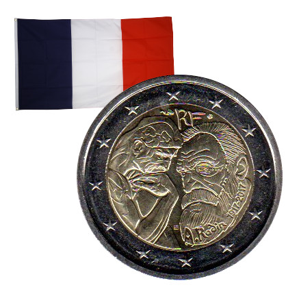 Euros commémorative france - euros,