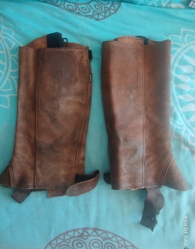 Guêtres soubirac cuir - guêtres,