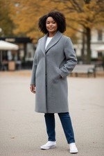 Joli Manteau En Laine Pour