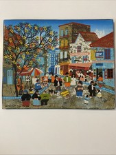 Tableau de la Place du Tertre à Paris Montmartre
