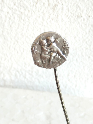 épingle cravate argent - de,