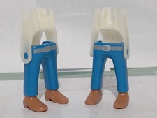 PLAYMOBIL x2 JAMBES BLEUES