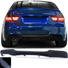DIFFUSEUR ARRIERE M PERFORMANCE NOIR BRILLANT POUR BMW SERIE 3 E90 ET E91 PACK M