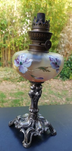 Lampe pétrole art deco - deco,