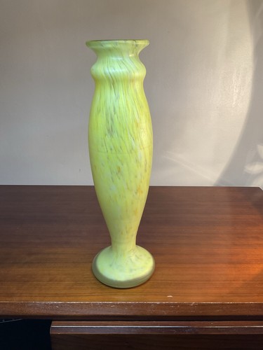 Grand vase pâte verre - en,
