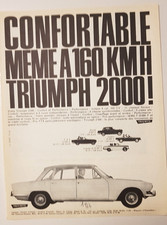 Publicité de presse: TRIUMPH
