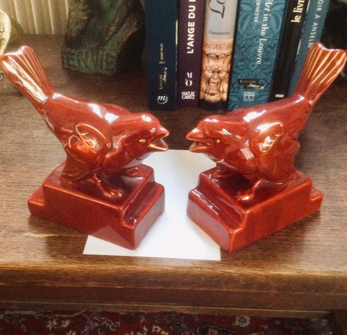 Serre livres art deco signés - art,