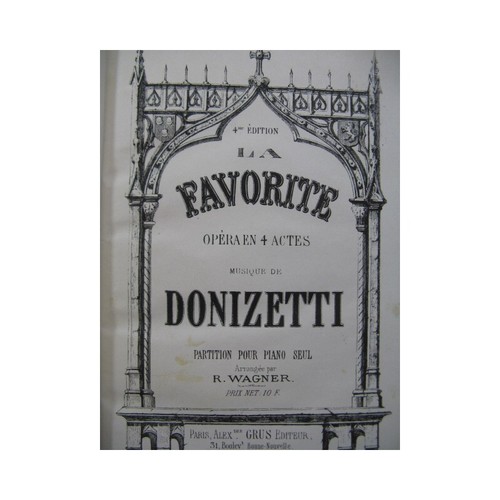 Donizetti gaetano favorite - gaetano, la